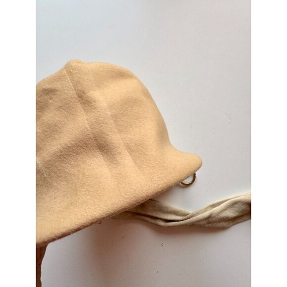 Vintage BARBARA DALE Glenover Henry Pollak Camel Tan Wool Felt Equestrian Hat - Picture 11 of 16